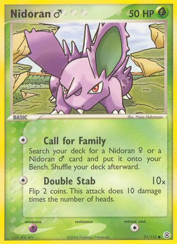 Nidoran M — FireRed & LeafGreen #71/112