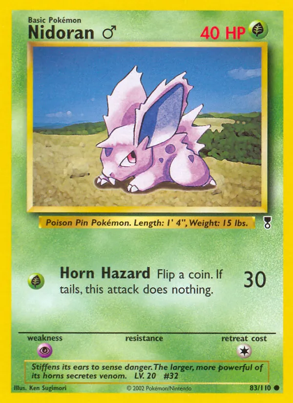 Nidoran M — Legendary Collection #083/110