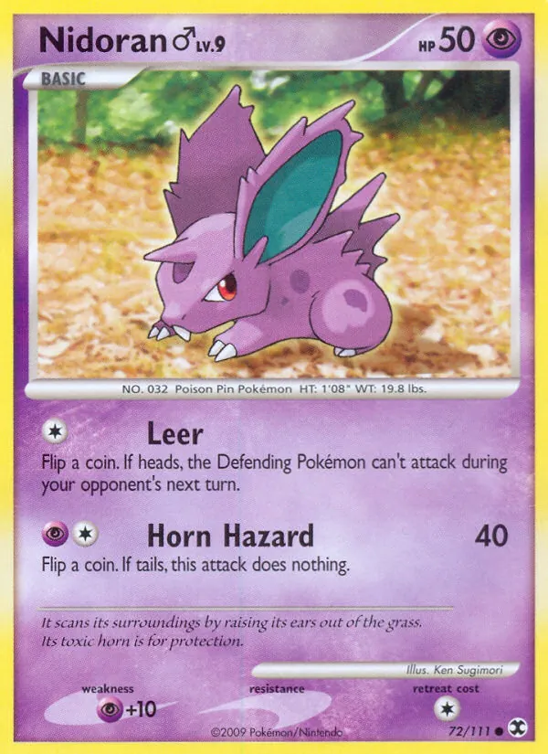 Nidoran M — Rising Rivals #72/111