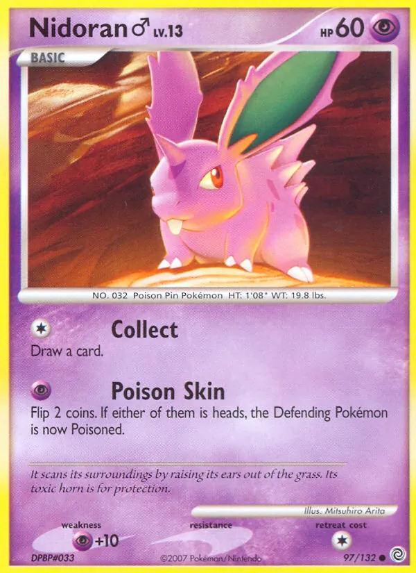 Nidoran M — Secret Wonders #97/132