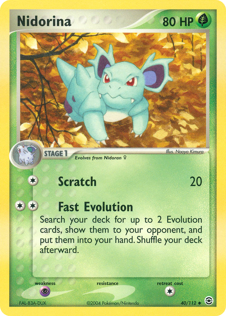 Nidorina — FireRed & LeafGreen #40/112