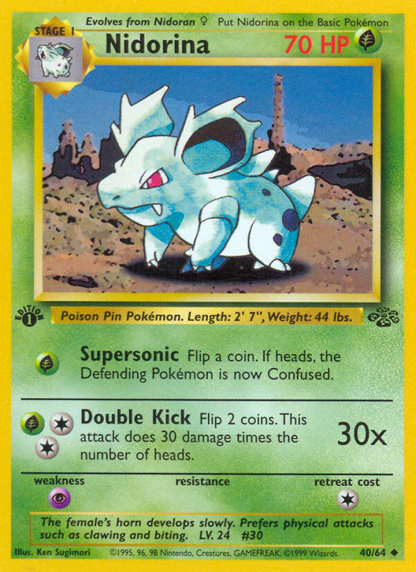 Nidorina — Jungle #40/64