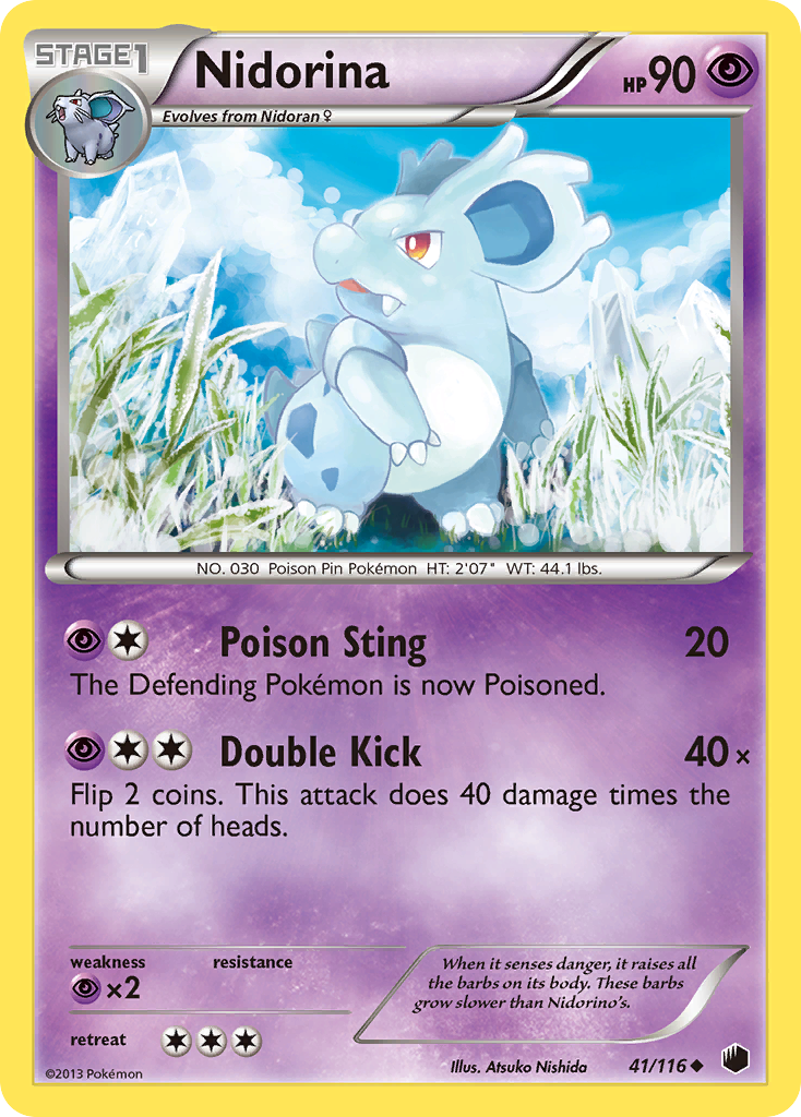 Nidorina — Plasma Freeze #41/116