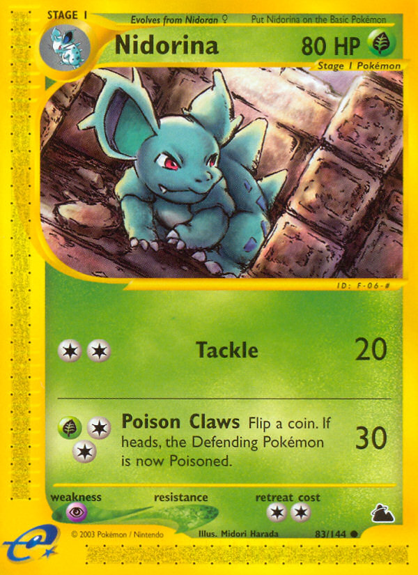 Nidorina — Skyridge #083/144