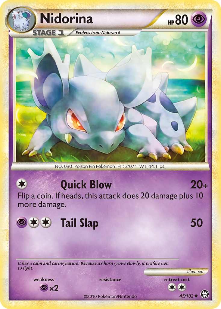 Nidorina — Triumphant #45/102