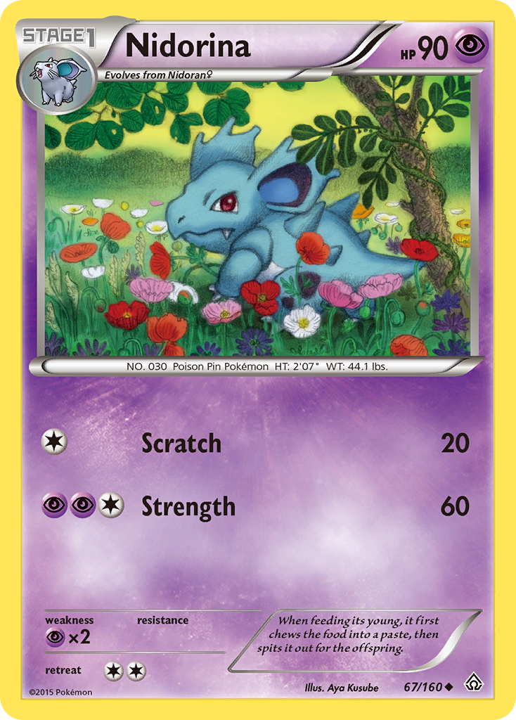 Nidorina — XY - Primal Clash #67/160