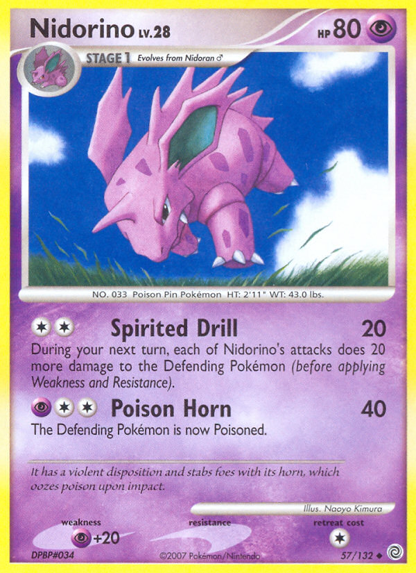 Nidorino — Secret Wonders #57/132