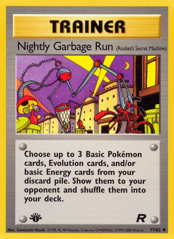 Nightly Garbage Run (Rocket's Secret Machine) — Team Rocket #77/82