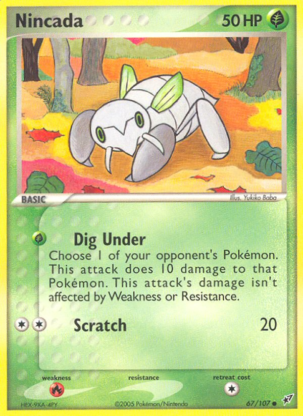 Nincada — Deoxys #67/107