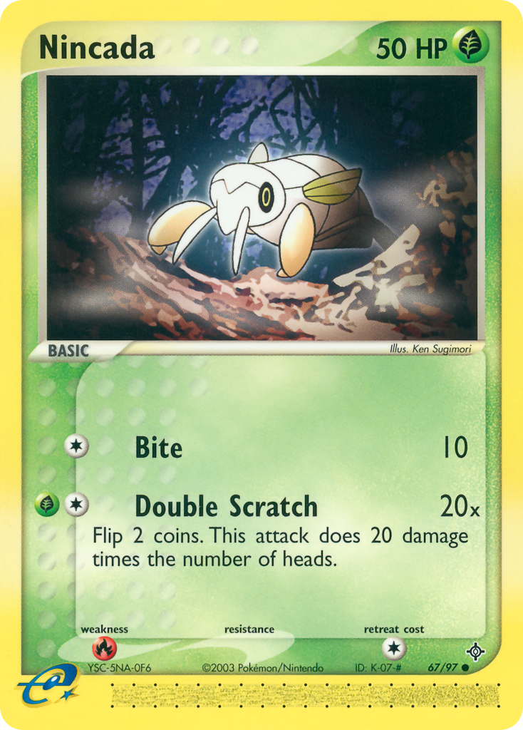 Nincada — Dragon #67/97
