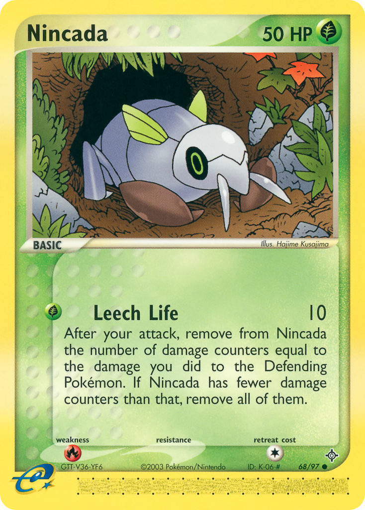 Nincada — Dragon #68/97
