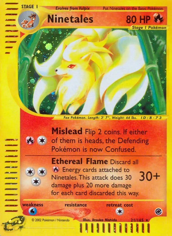 Ninetales (21) — Expedition #021/165