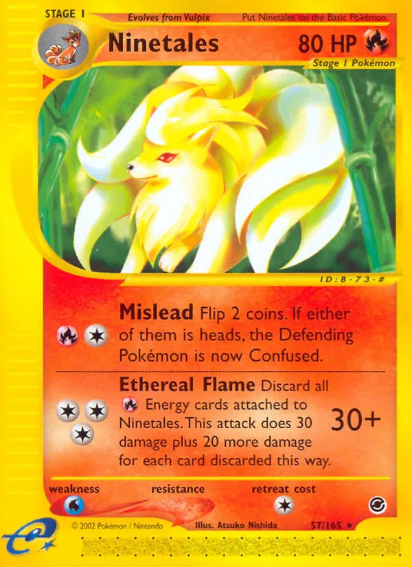 Ninetales (57) — Expedition #057/165