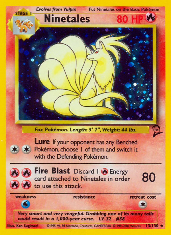 Ninetales — Base Set 2 #013/130
