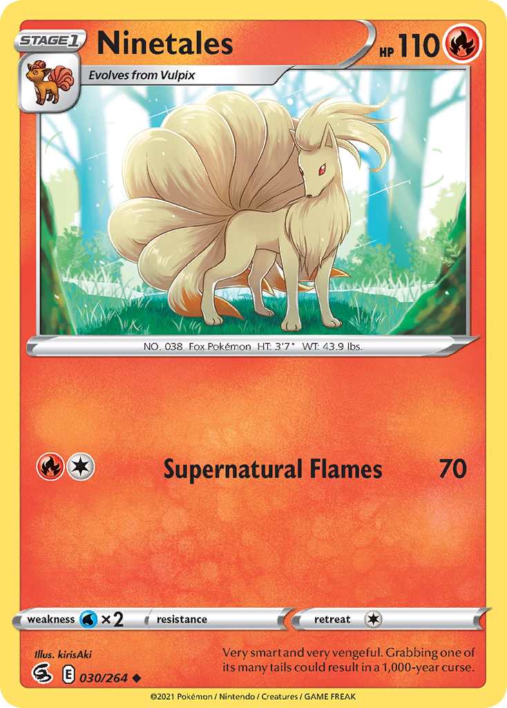 Ninetales — Battle Academy 2022 #030/264