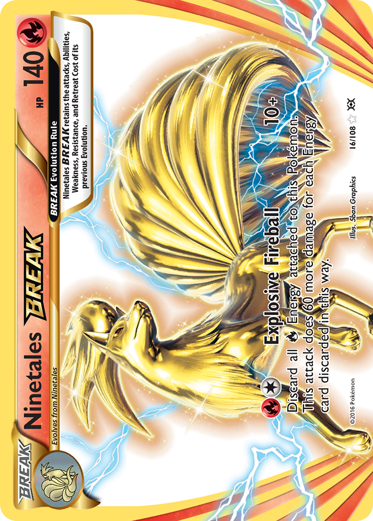 Ninetales BREAK — XY - Evolutions #16/108