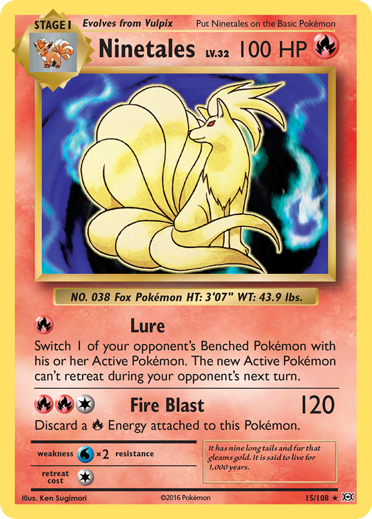 Ninetales — Deck Exclusives #015/108