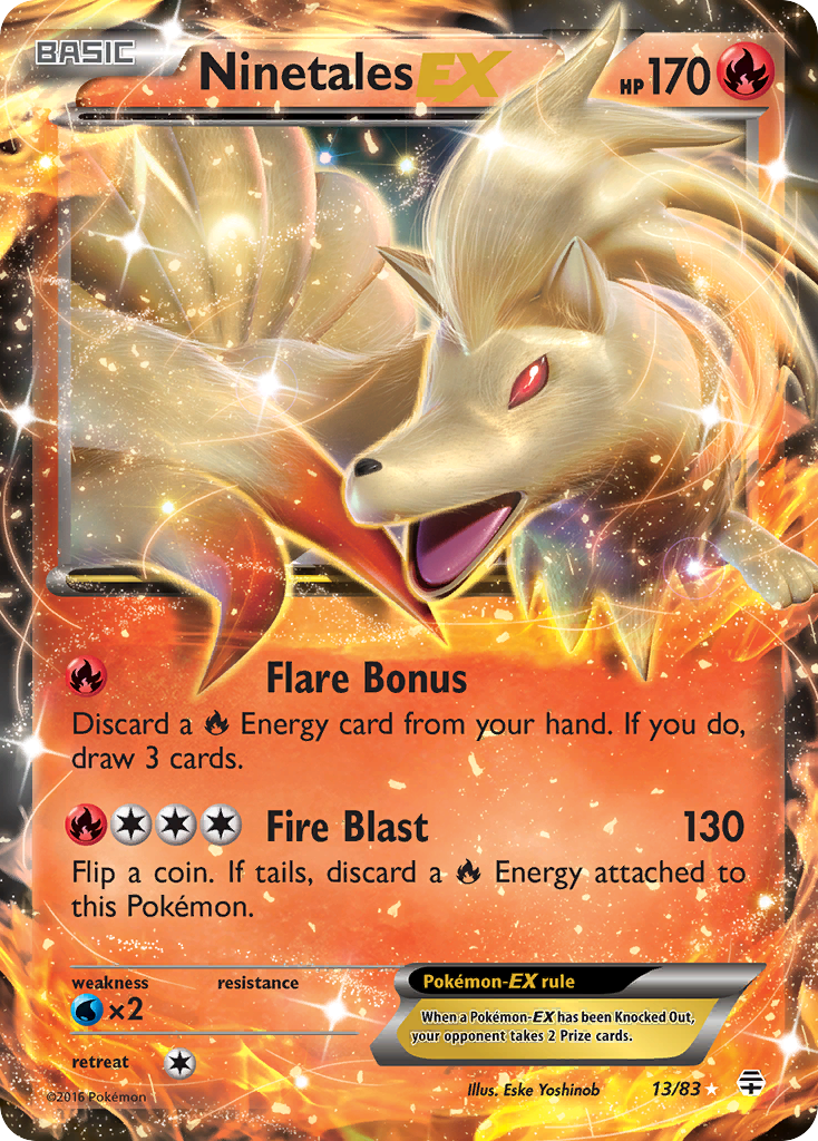 Ninetales EX — Generations #13/83