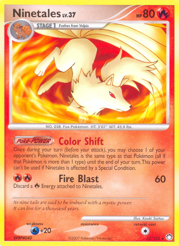 Ninetales — Mysterious Treasures #32/123