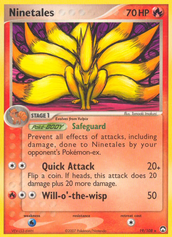 Ninetales — Power Keepers #19/108