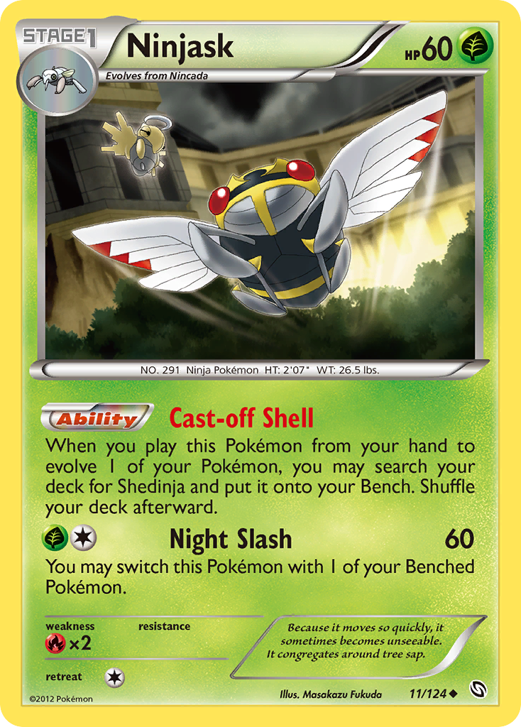 Ninjask — Dragons Exalted #11/124