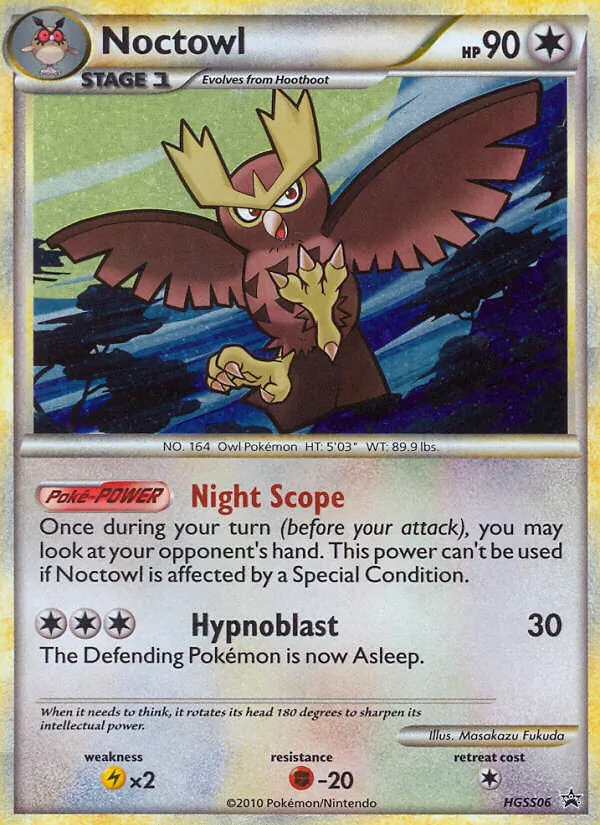 Noctowl — HGSS Promos #HGSS06