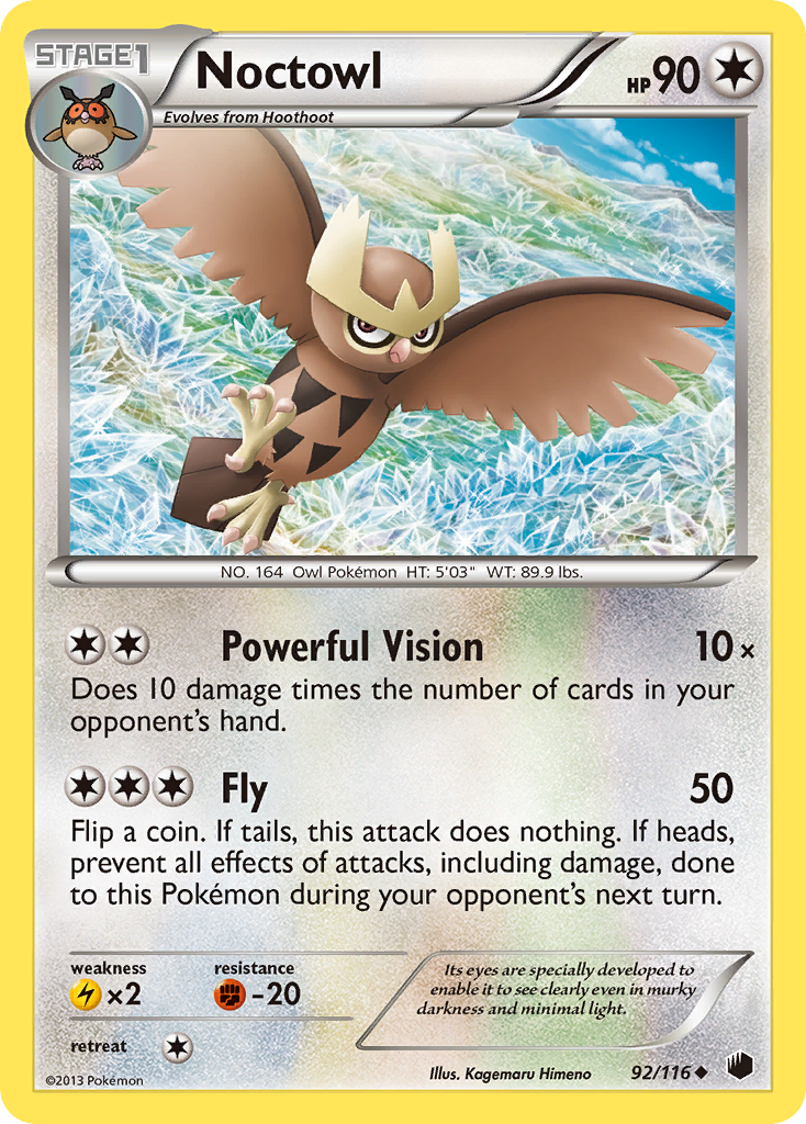 Noctowl — Plasma Freeze #92/116