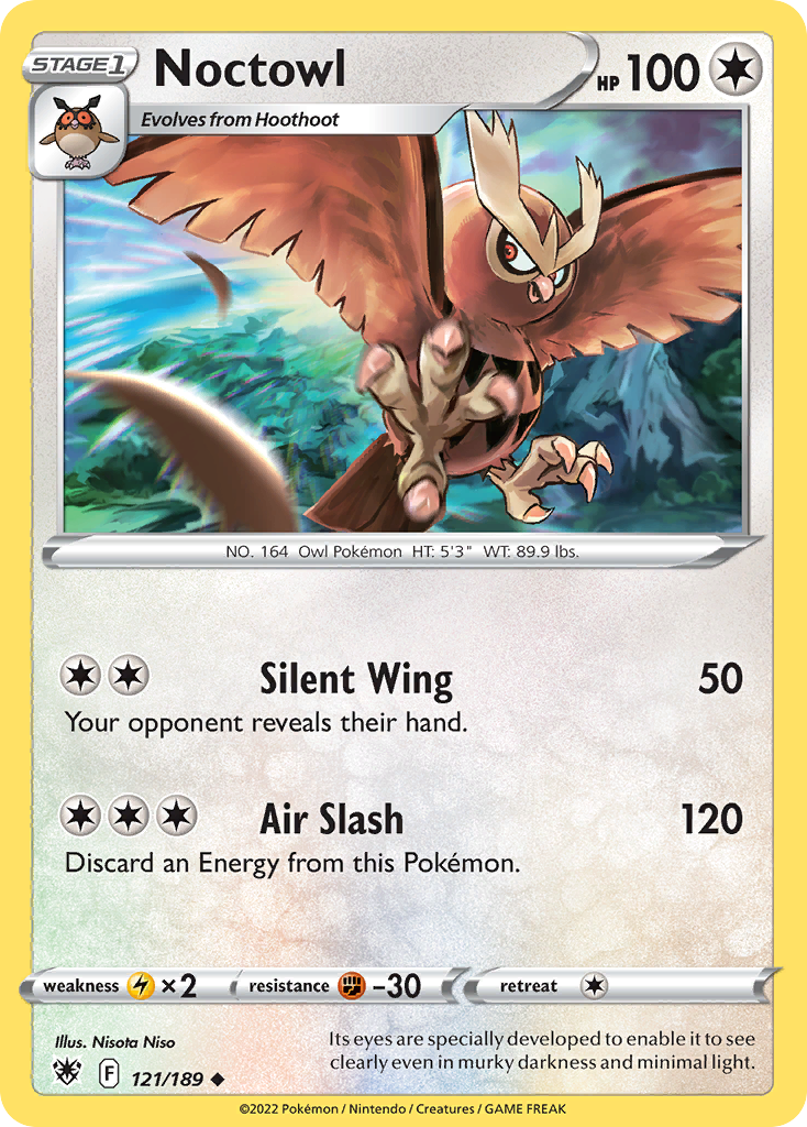 Noctowl — SWSH10: Astral Radiance #121/189