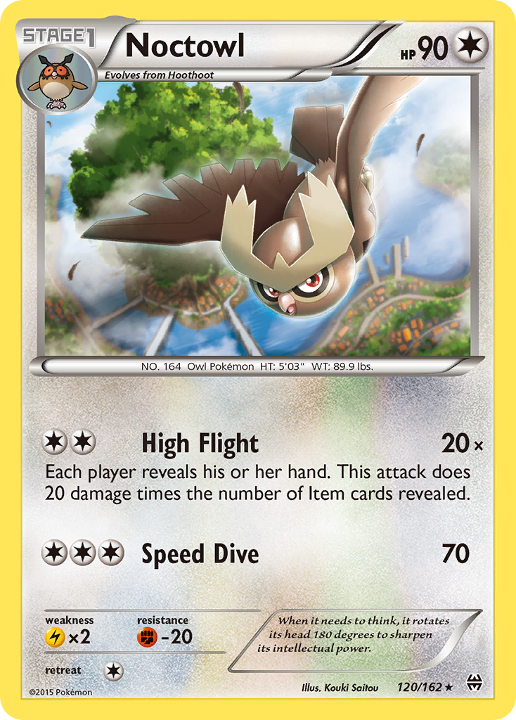 Noctowl — XY - BREAKthrough #120/162