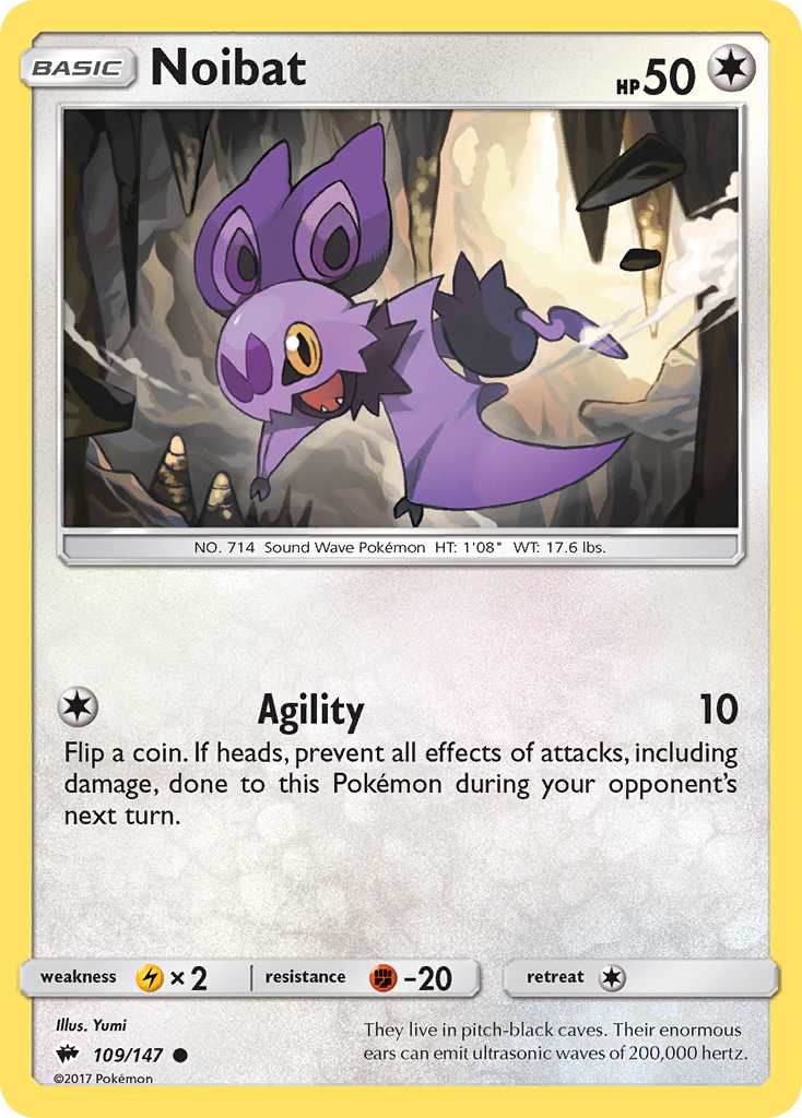 Noibat — SM - Burning Shadows #109/147