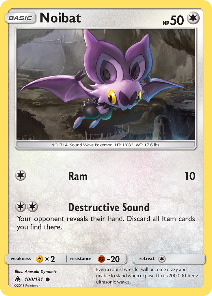 Noibat — SM - Forbidden Light #100/131