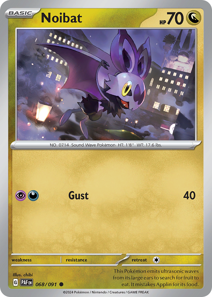 Noibat — SV: Paldean Fates #068/091