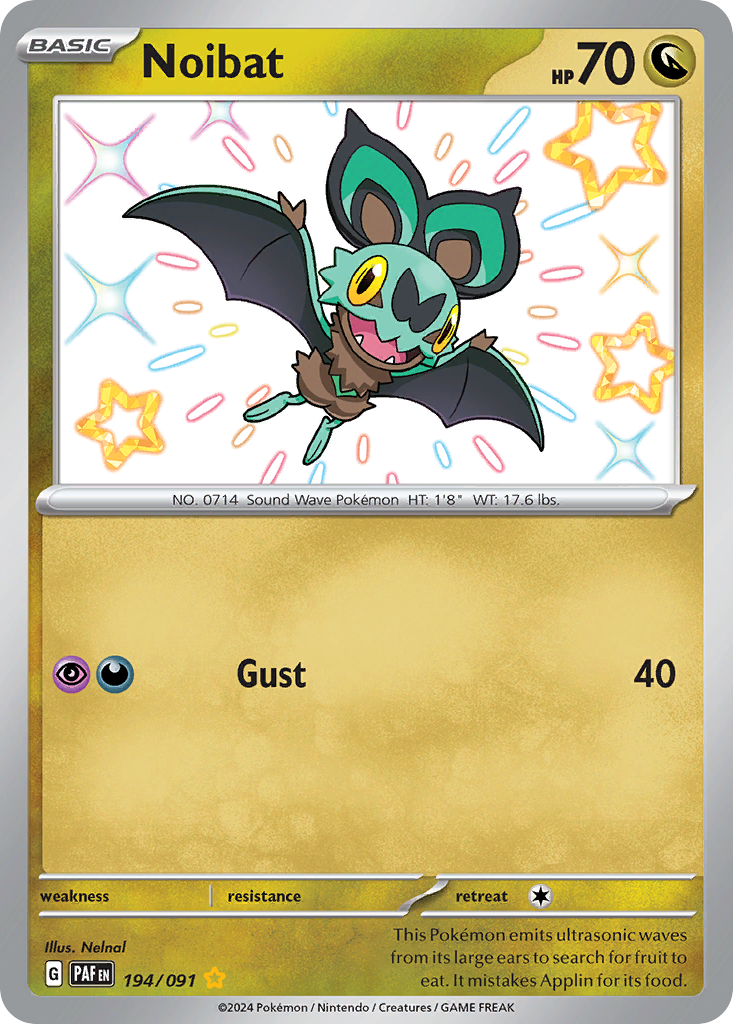 Noibat — SV: Paldean Fates #194/091