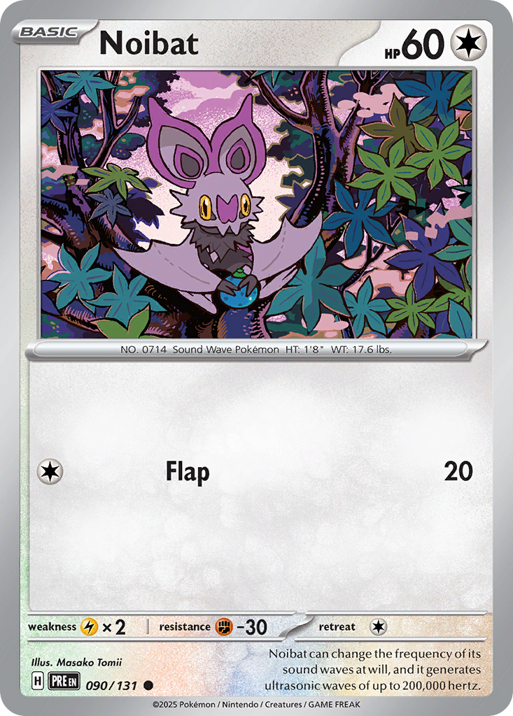Noibat — SV: Prismatic Evolutions #090/131