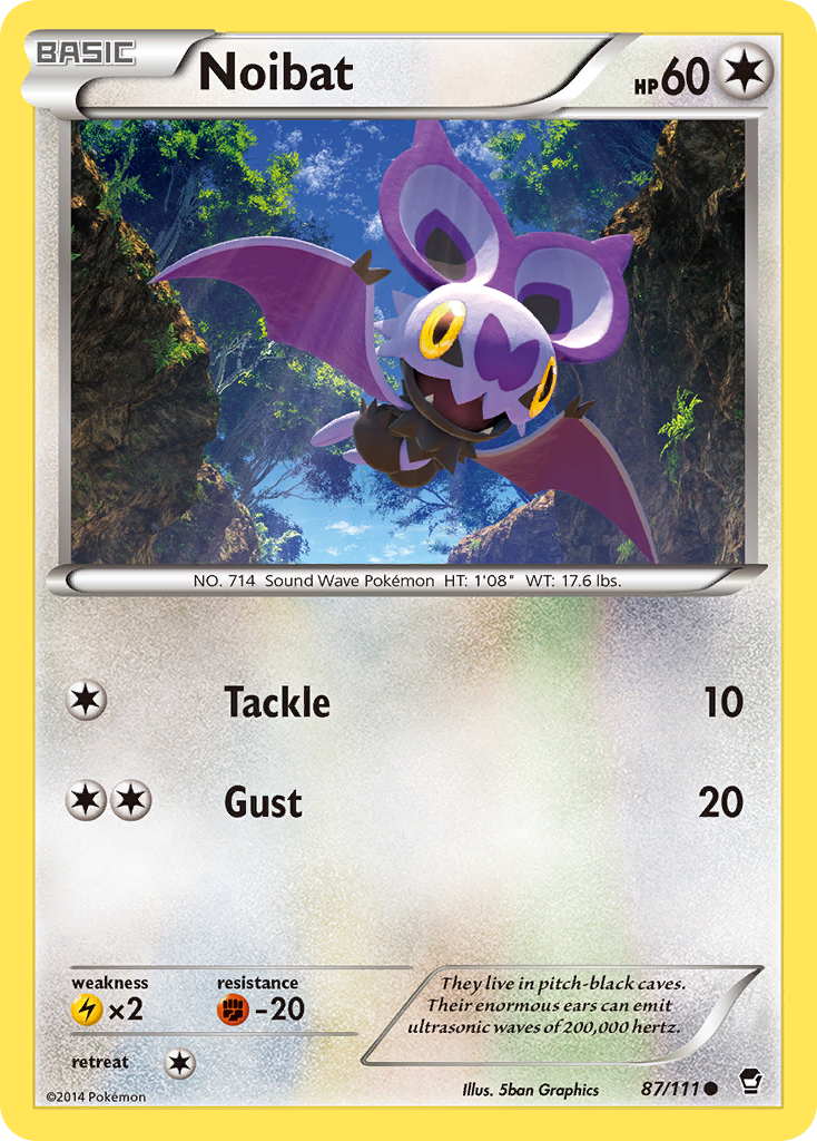Noibat — XY - Furious Fists #87/111