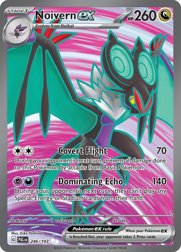 Noivern ex — SV02: Paldea Evolved #246/193