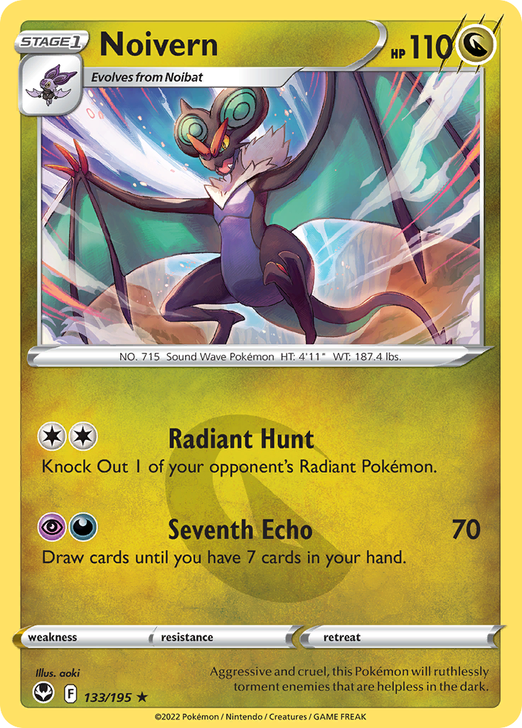 Noivern — SWSH12: Silver Tempest #133/195