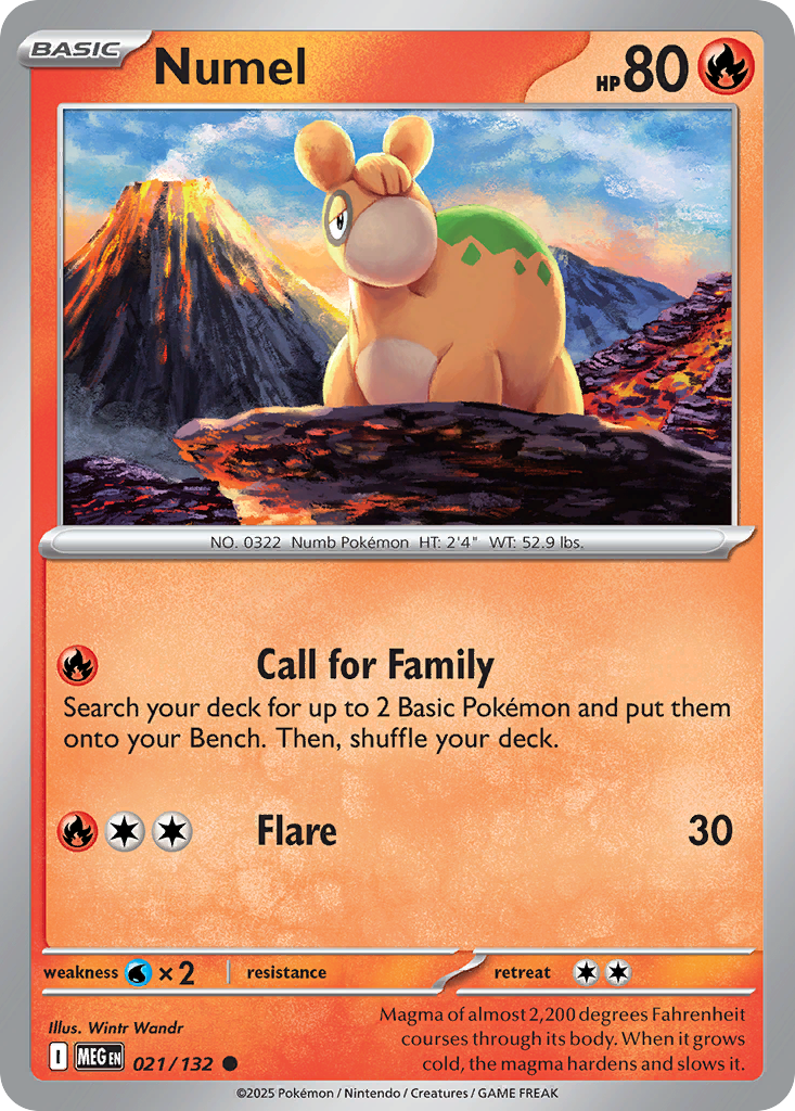 Numel — ME01: Mega Evolution #021/132