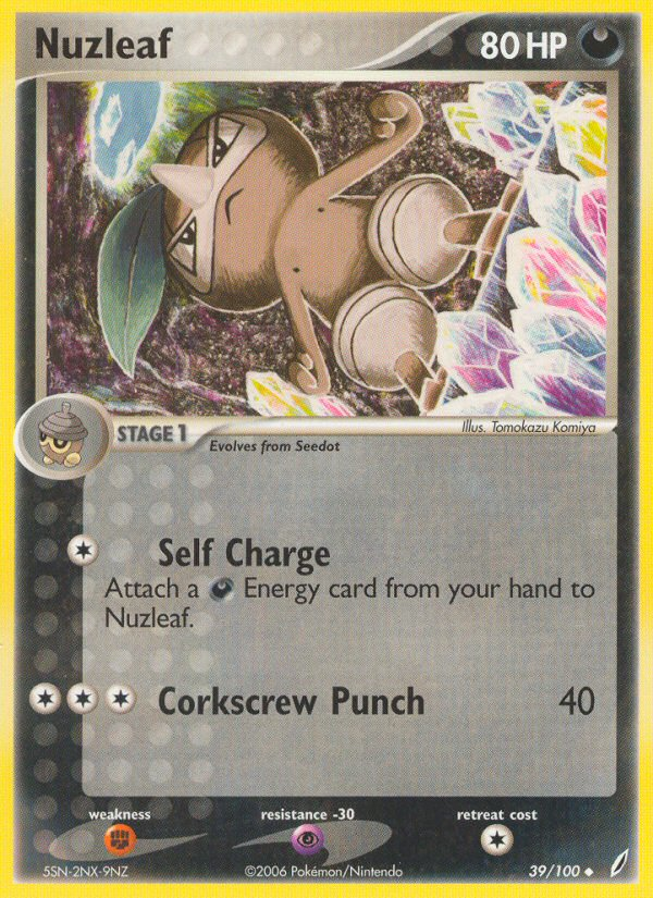 Nuzleaf — Crystal Guardians #39/100