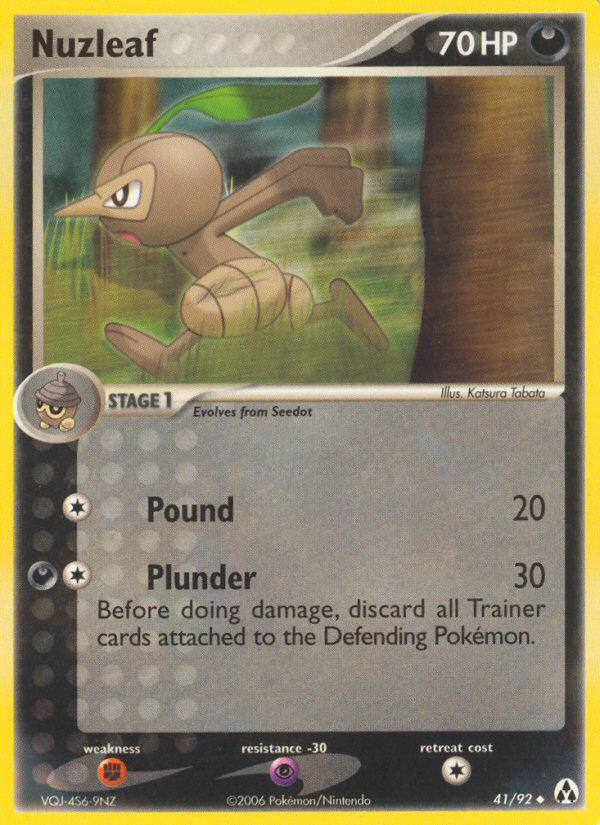 Nuzleaf — Legend Maker #41/92