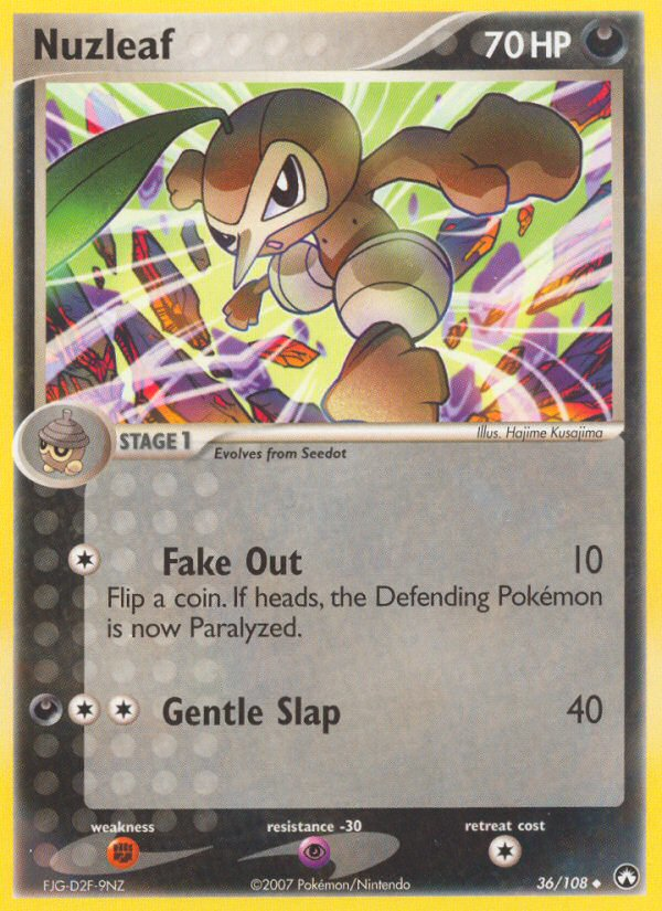 Nuzleaf — Power Keepers #36/108
