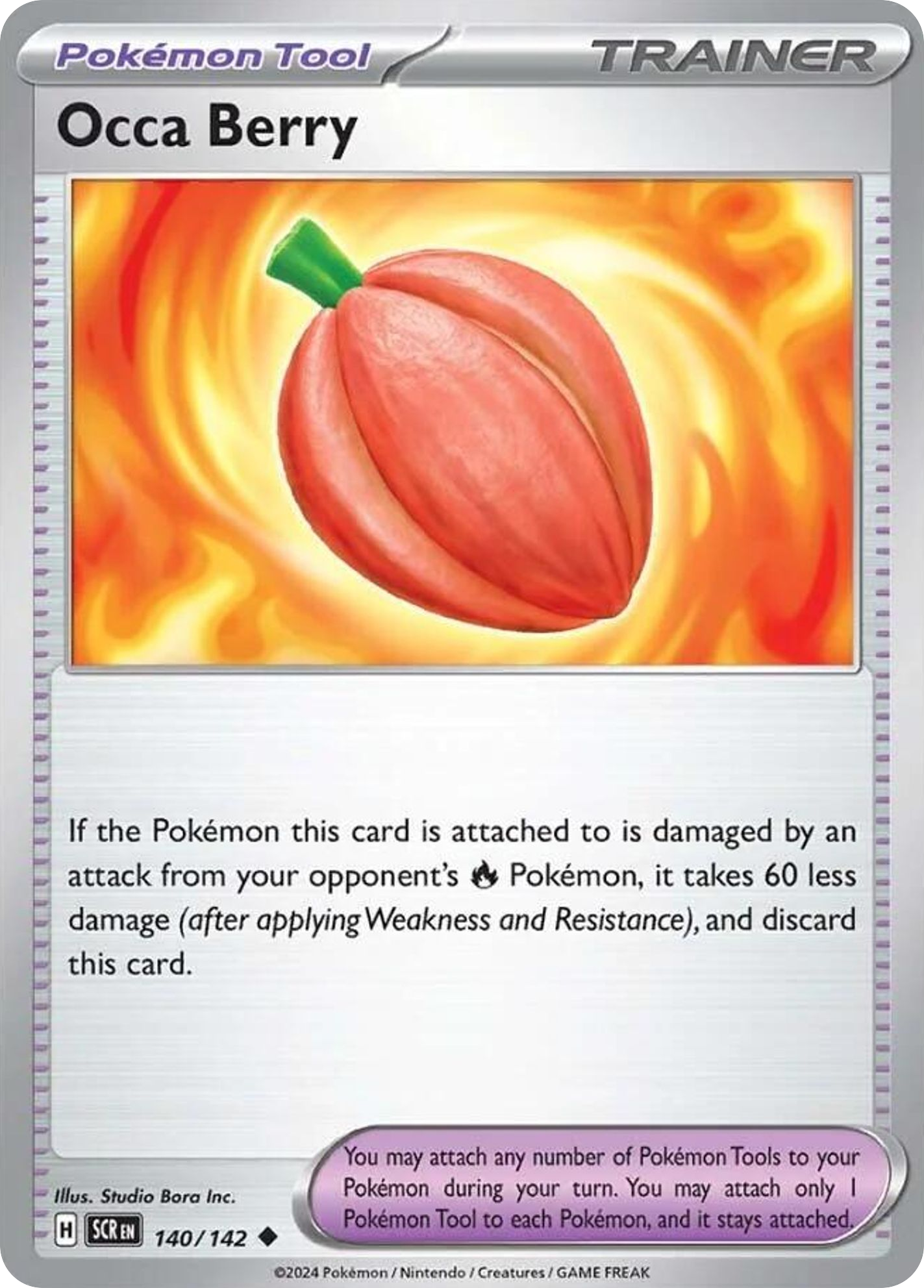 Occa Berry — SV07: Stellar Crown #140/142