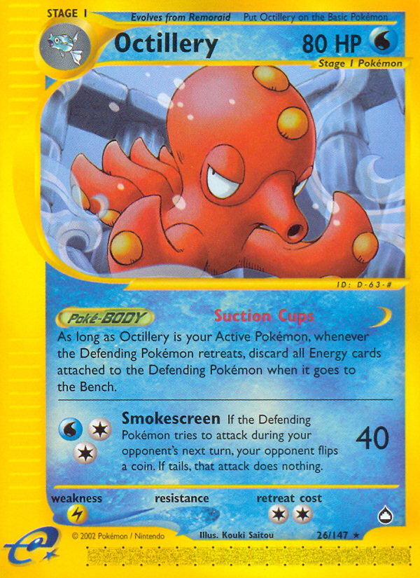 Octillery — Aquapolis #026/147