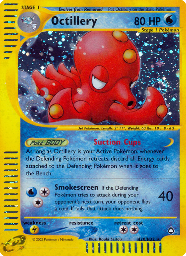 Octillery (H20) — Aquapolis #H20/H32