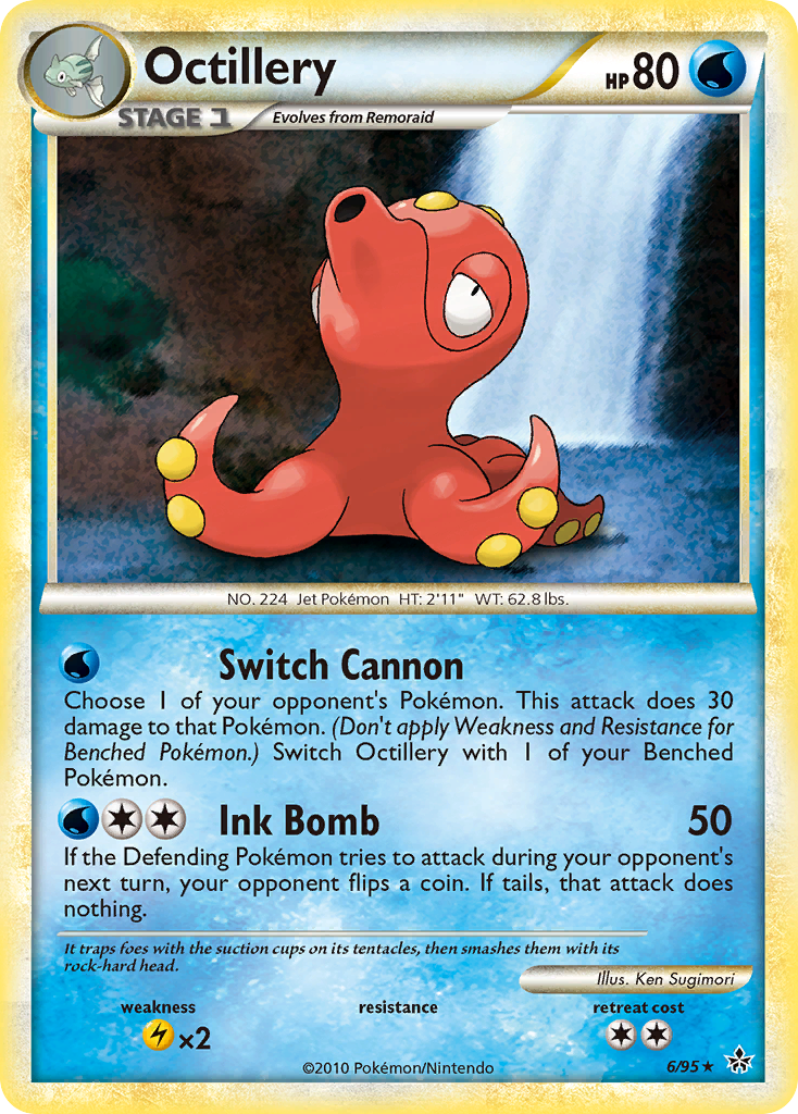 Octillery — Unleashed #6/95