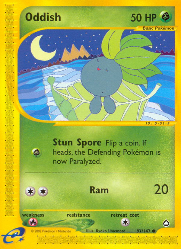 Oddish — Aquapolis #097/147