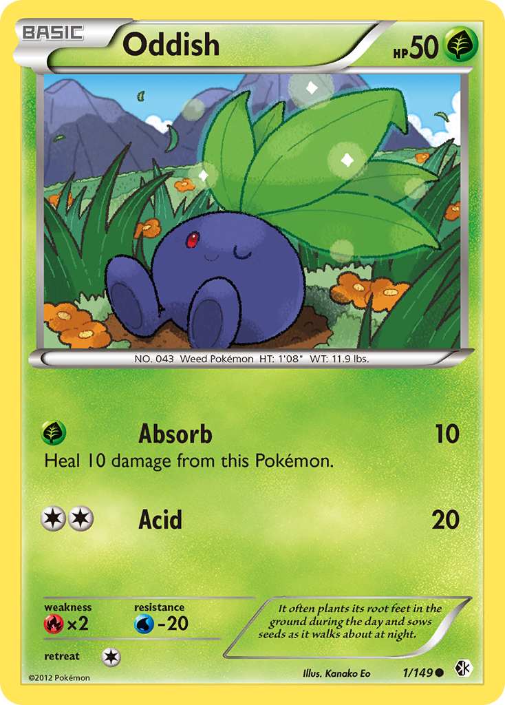 Oddish — Boundaries Crossed #1/149