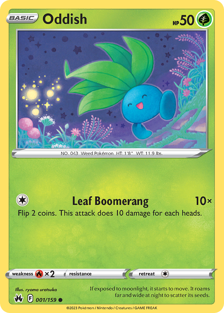 Oddish — SWSH: Crown Zenith #001/159