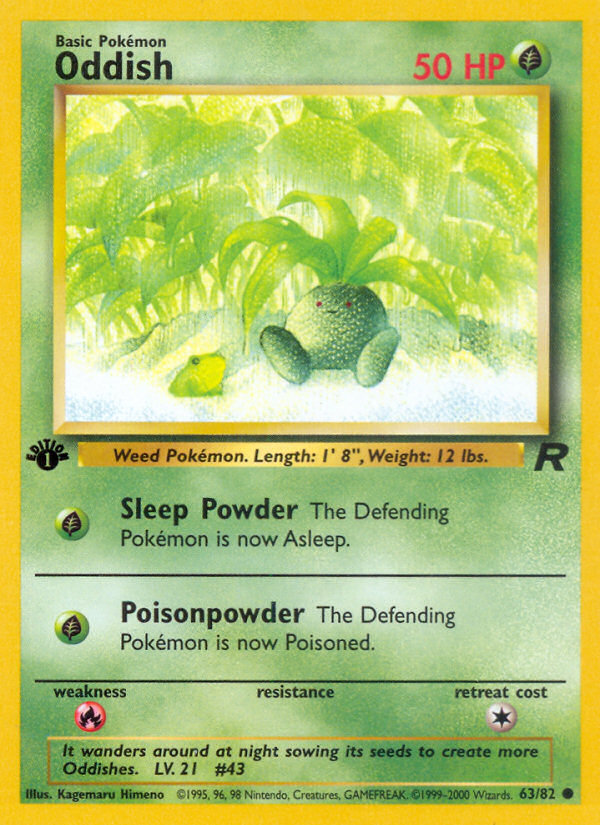 Oddish — Team Rocket #63/82