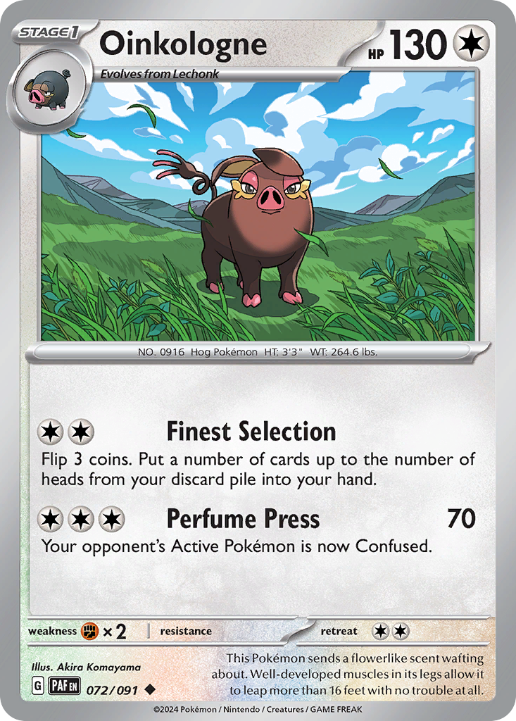 Oinkologne — SV: Paldean Fates #072/091